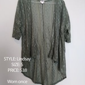 LuLaRoe Green Lindsay Small